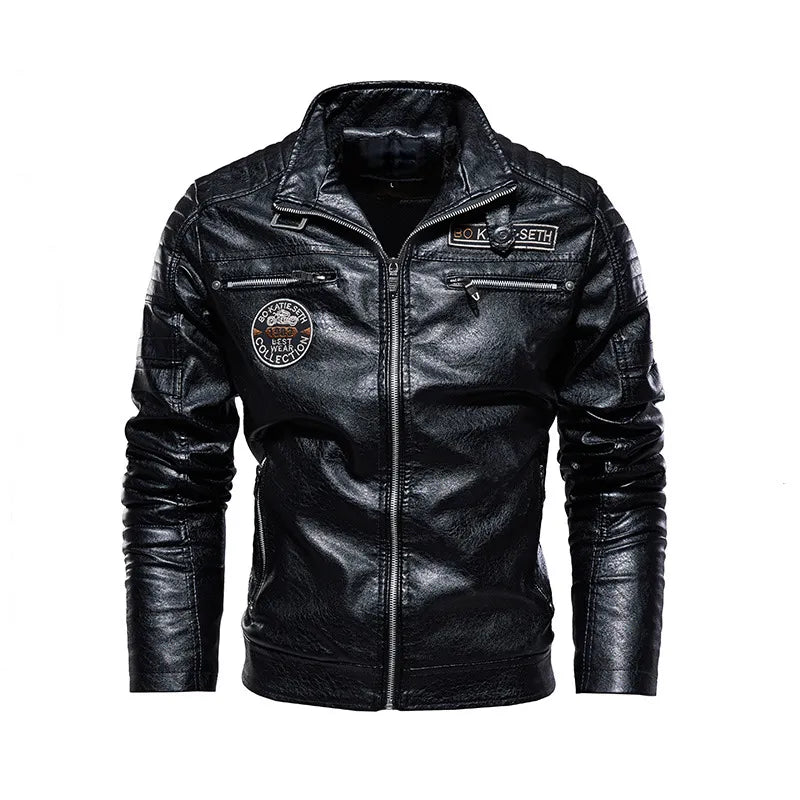 Sammy Jackson™ Leather Jacket | Casual Warm Jacket