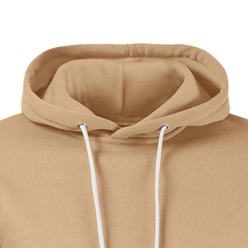 Bluza z kapturem Sammy Jackson™ Patchwork | Ciepły polar streetwear