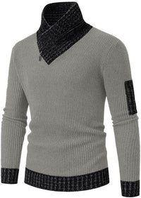Sammy Jackson™ Casual Sweater | Vintage Wool Sweater with High Collar