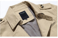 Sammy Jackson™ Płaszcz Trench | Stylowy długi płaszcz