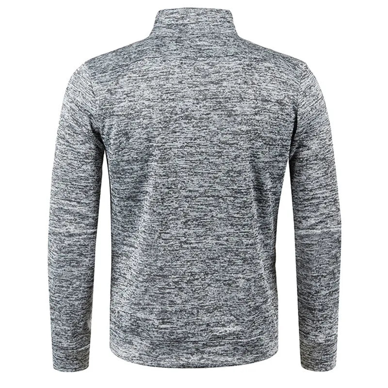 Sweter Sammy Jackson™ z zamkiem | Grubszy sweter z półzamkiem