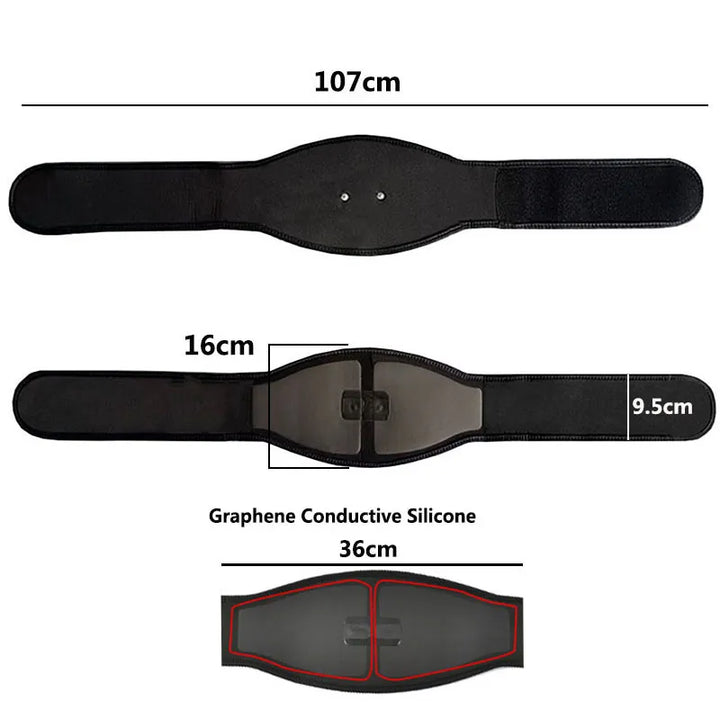 Sammy Jackson™ Abs Belt | EMS buikspiertrainer