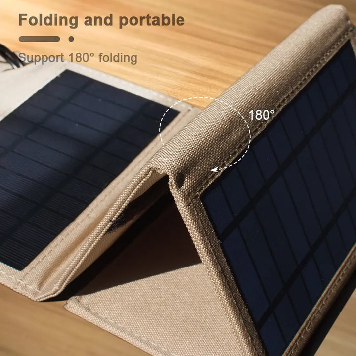 Sammy Jackson™ Solar Fold | Opvouwbare zonnepaneel powerbank
