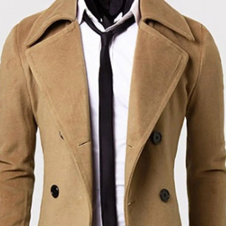 Sammy Jackson™ Britse Trenchcoat| Winddichte jas met dubbele rij knopen