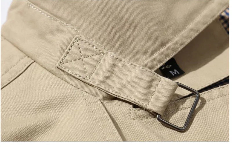 Sammy Jackson™ Płaszcz Trench | Stylowy długi płaszcz