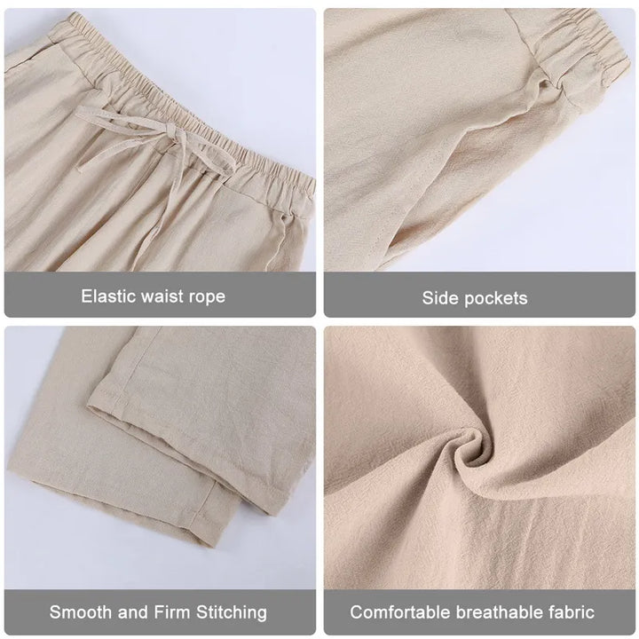 Sammy Jackson™ Linen Pants | Breathable and Comfortable