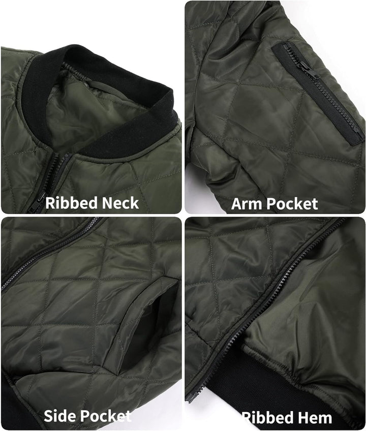 Sammy Jackson™ Bomber Jacket | A Cool Jacket for Colder Days