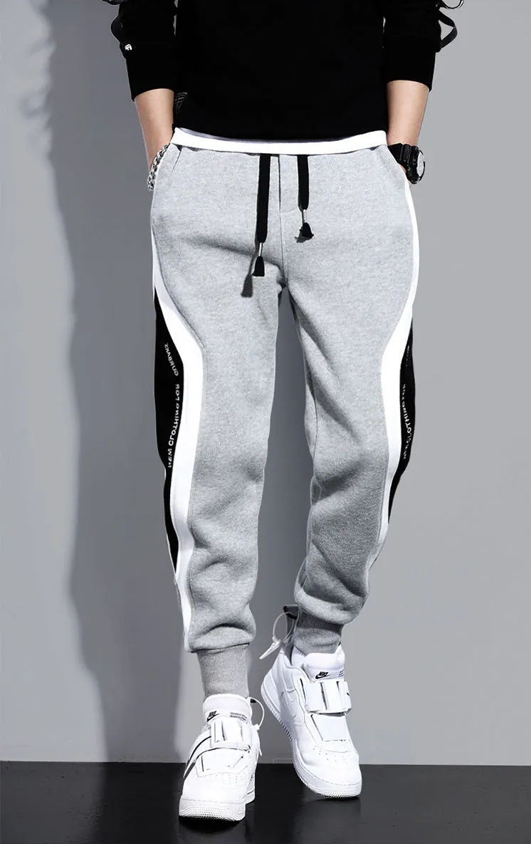 Sammy Jackson™ Casual Jogging Pants | Sport Elastic Patchwork