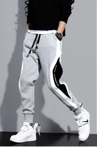 Sammy Jackson™ Casual Jogging Pants | Sport Elastic Patchwork