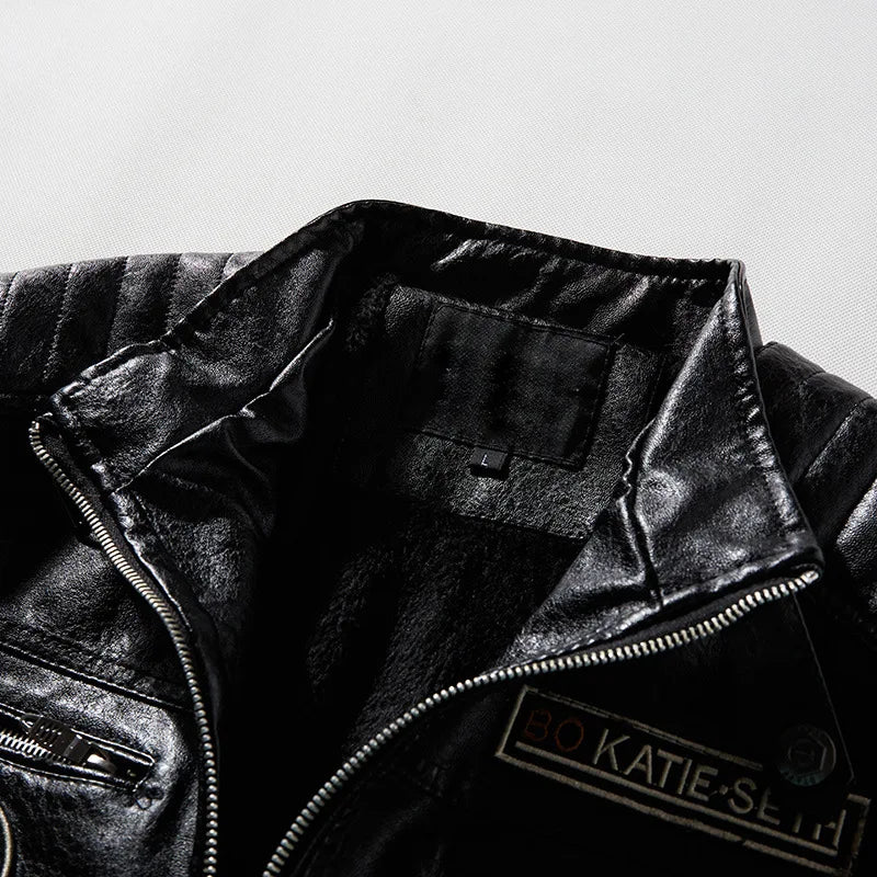 Sammy Jackson™ Leather Jacket | Casual Warm Jacket