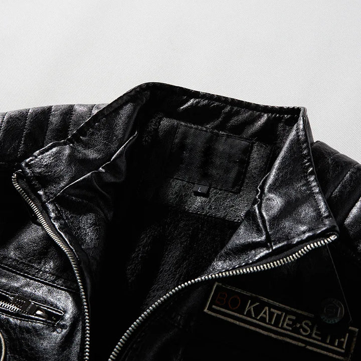 Sammy Jackson™ Leather Jacket | Casual Warm Jacket