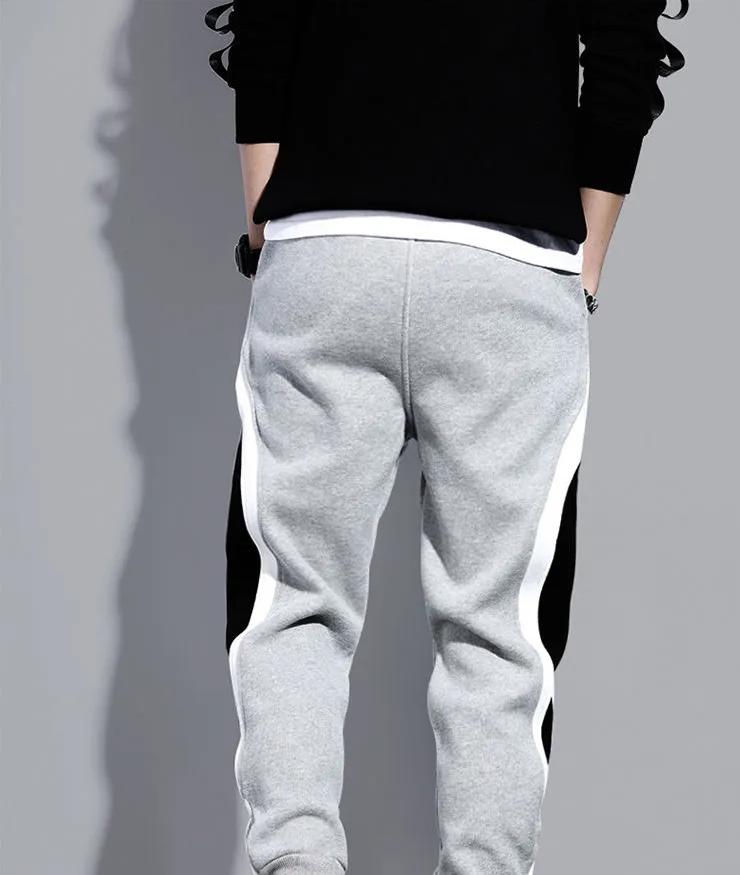 Sammy Jackson™ Casual Jogging Pants | Sport Elastic Patchwork