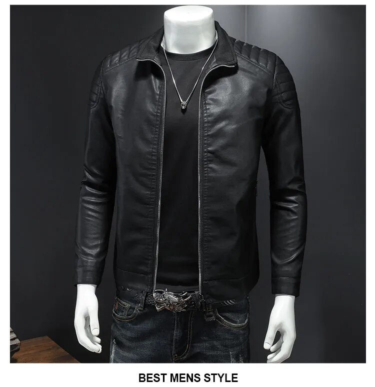 Sammy Jackson™ Biker Jas| Leren bomberjas