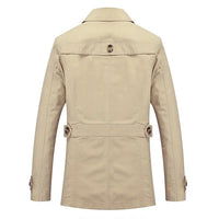 Sammy Jackson™ Płaszcz Trench | Stylowy długi płaszcz