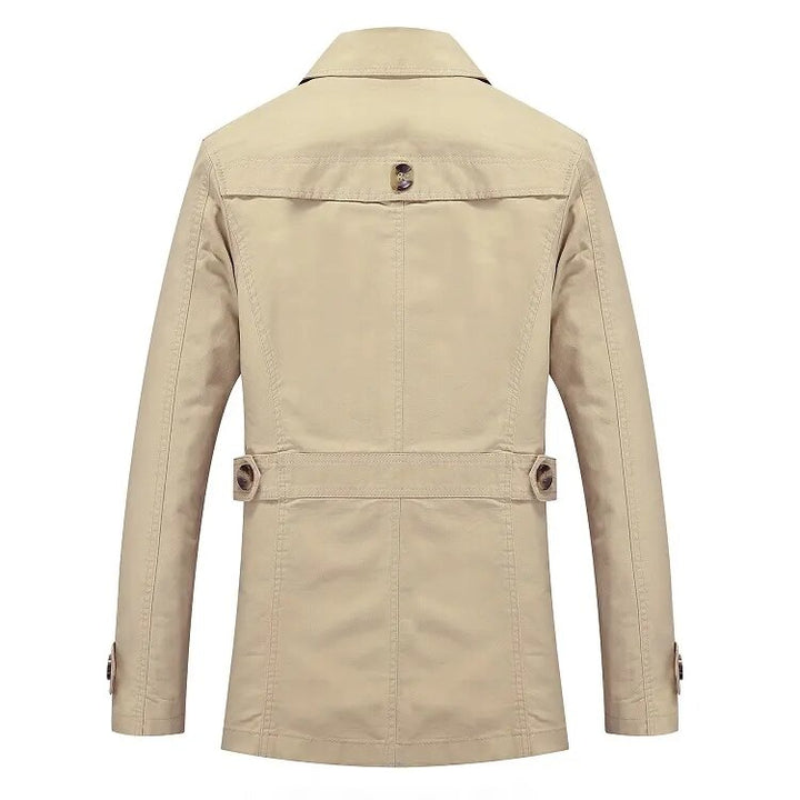 Sammy Jackson™ Płaszcz Trench | Stylowy długi płaszcz