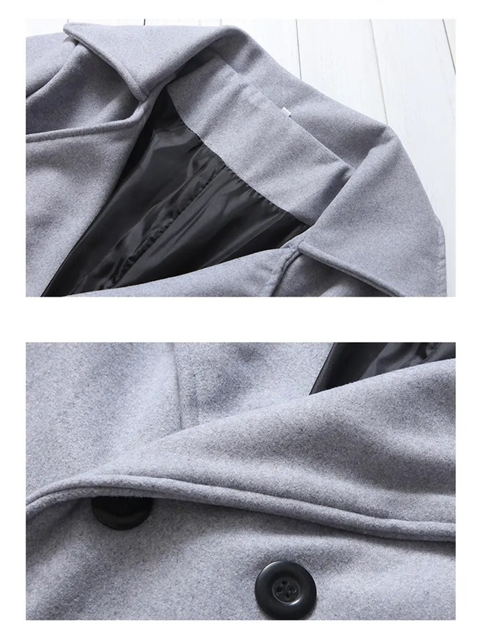 Sammy Jackson™ Britse Trenchcoat| Winddichte jas met dubbele rij knopen