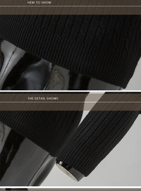 Sammy Jackson™ Slim Coltrui | Stijlvolle gebreide trui