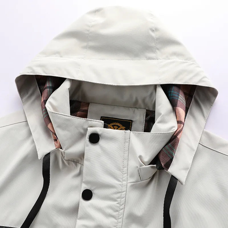 Sammy Jackson™ Ultralight Windbreaker | Waterproof Jacket with Hood