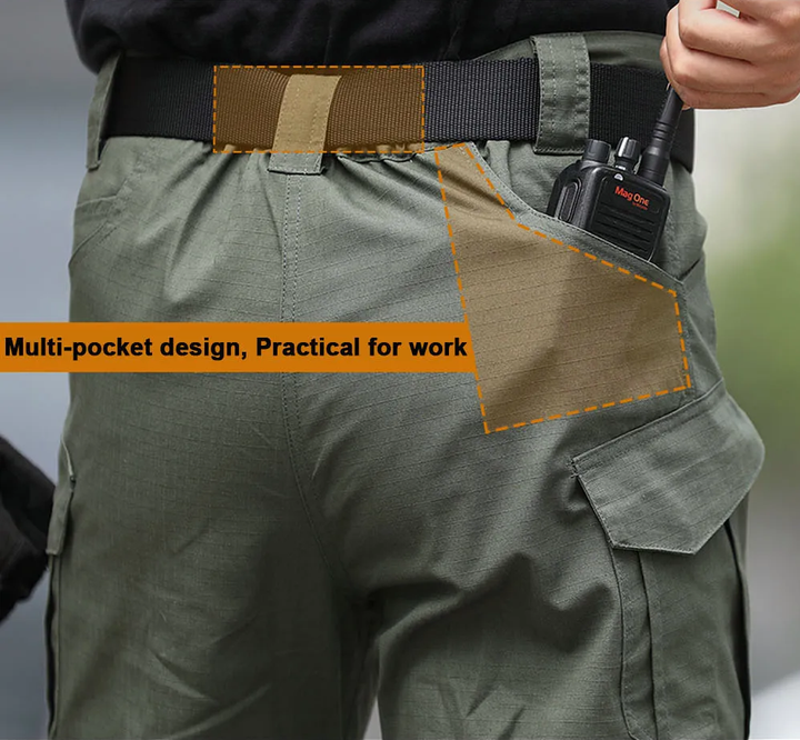Sammy Jackson™ City Cargobroek | Z praktycznymi kieszeniami i modnym stylem militarnym