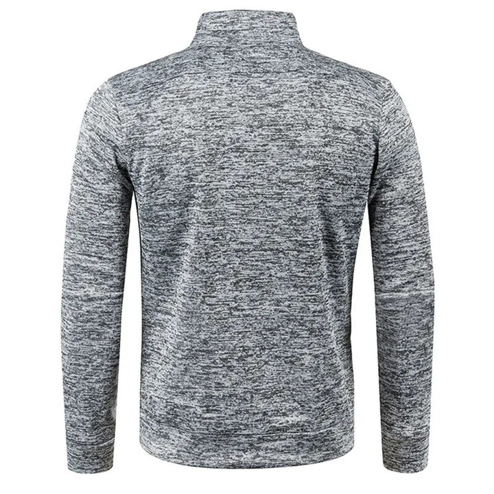 Sweter Sammy Jackson™ z zamkiem | Grubszy sweter z półzamkiem