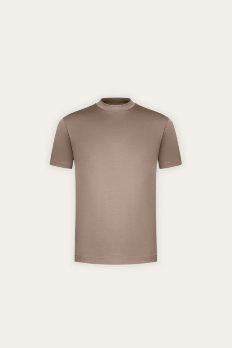 Stijlvol heren T-shirt van gemerceriseerd katoen - Dario