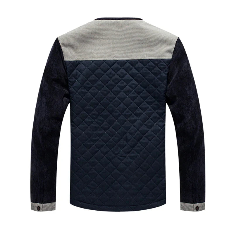 Retro Men's Windbreaker with Stand-Up Collar – Orlando