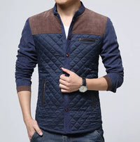 Retro Men's Windbreaker with Stand-Up Collar – Orlando