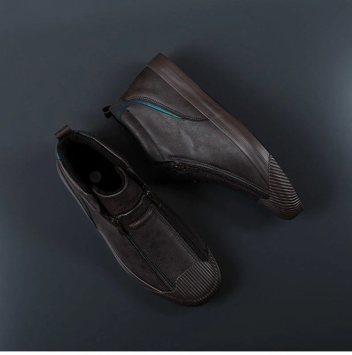 Men's Sneakers with Zipper and Comfort – Noah