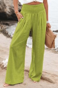 Trendy Palazzo Pants with Boho Flair – Yasmin