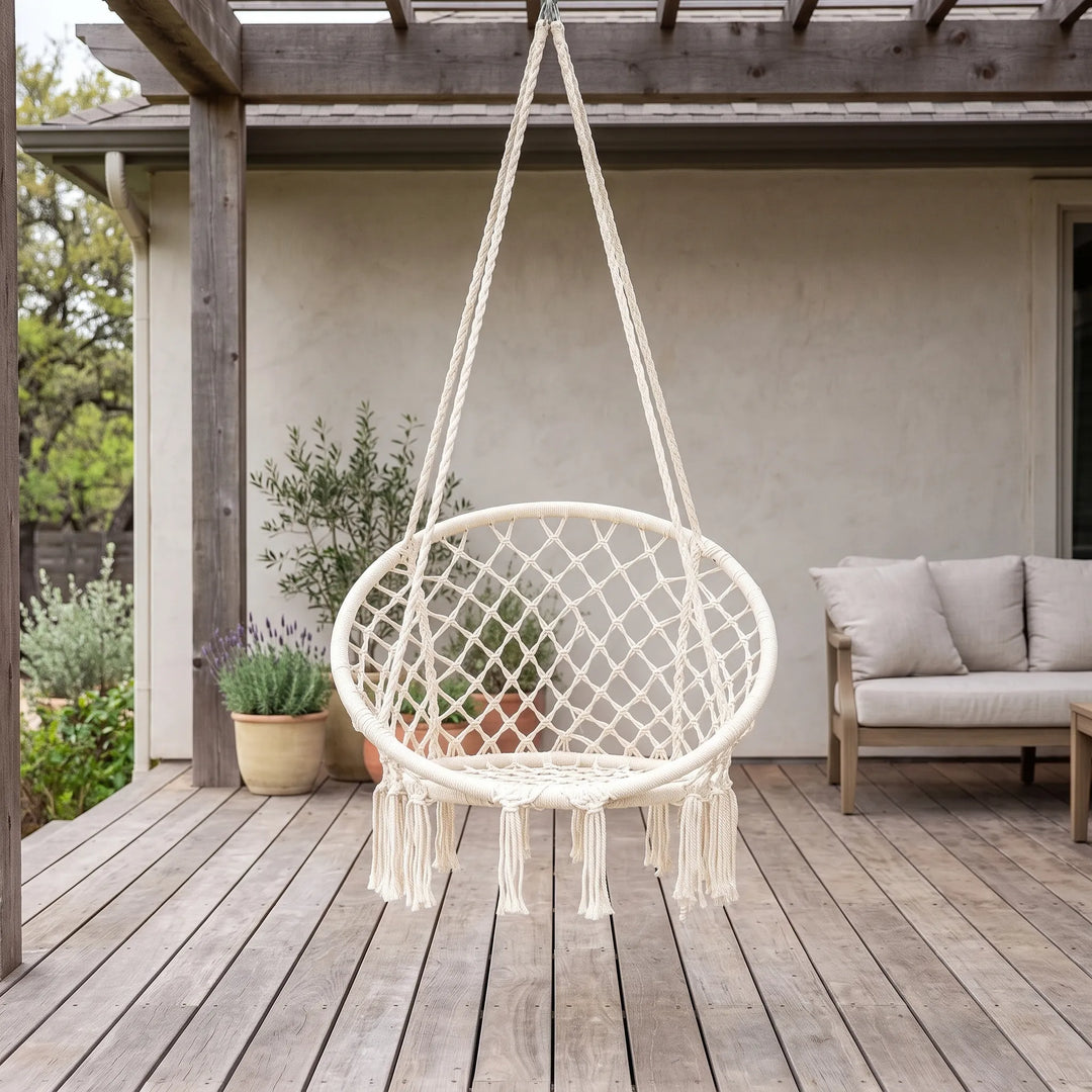 Macrame Hammock Chair - Swayla