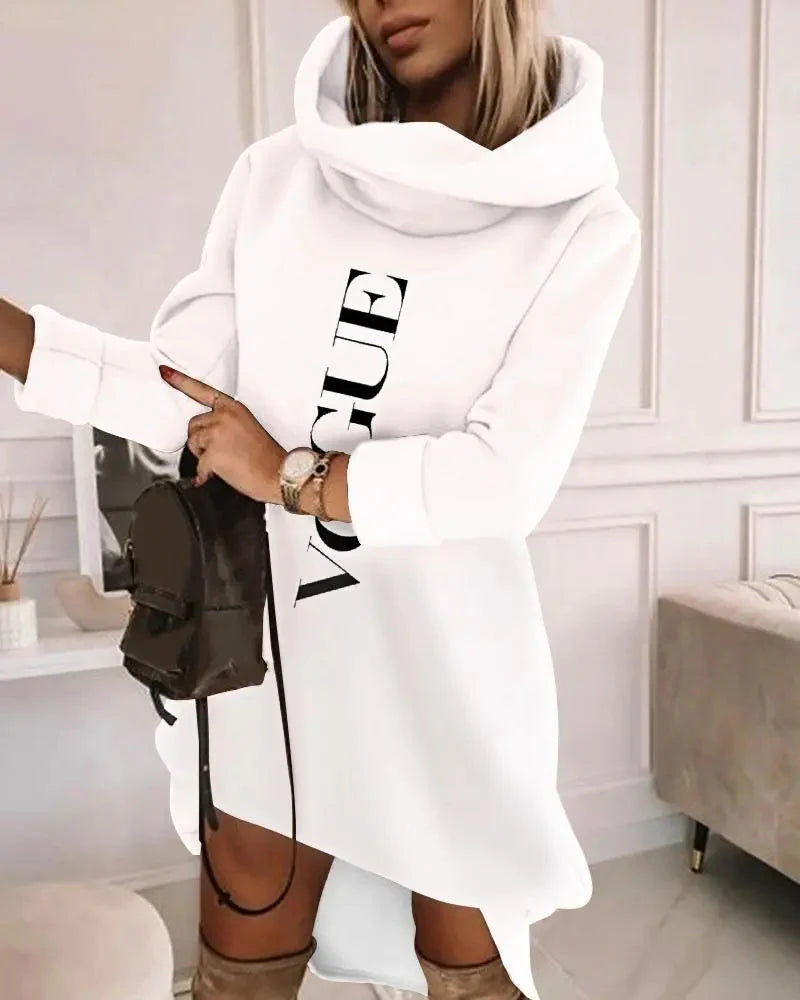 Comfortable Hoodie Dress - EllaCharm