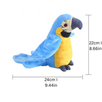 De Praatgrage Papegaai Knuffel - Squawkie