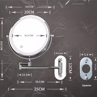 Illuminated Makeup Mirror - LumiAura