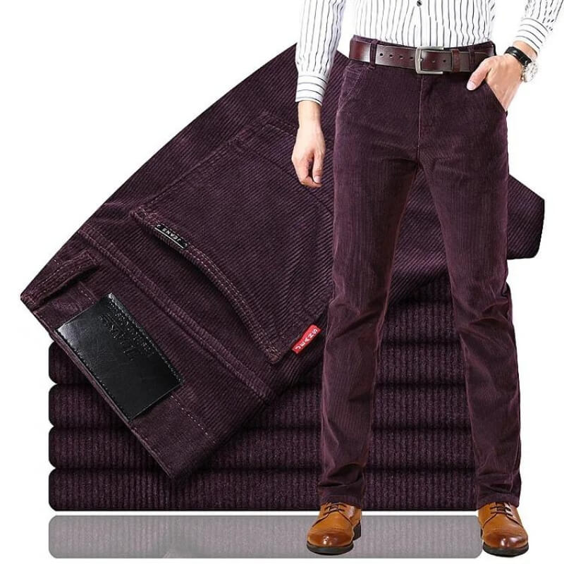 Stylish Corduroy Men's Pants - Kenny