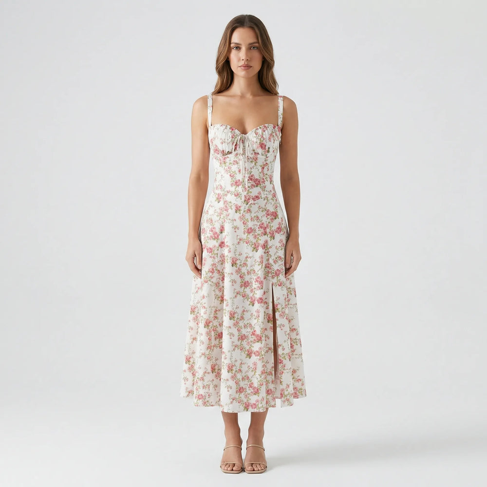 Maxi Kleid Mit Bustier - Marah