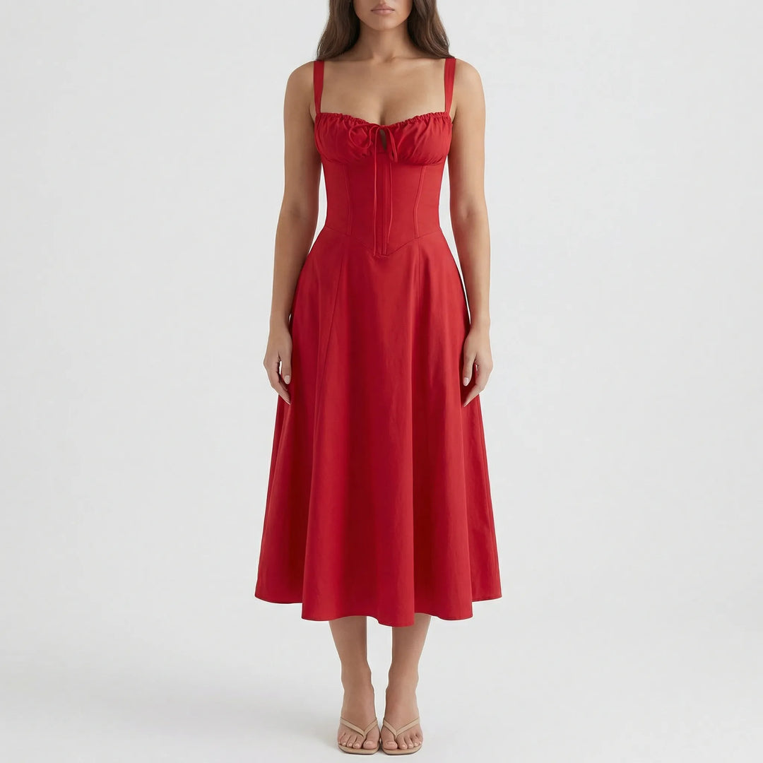 Maxi Kleid Mit Bustier - Marah