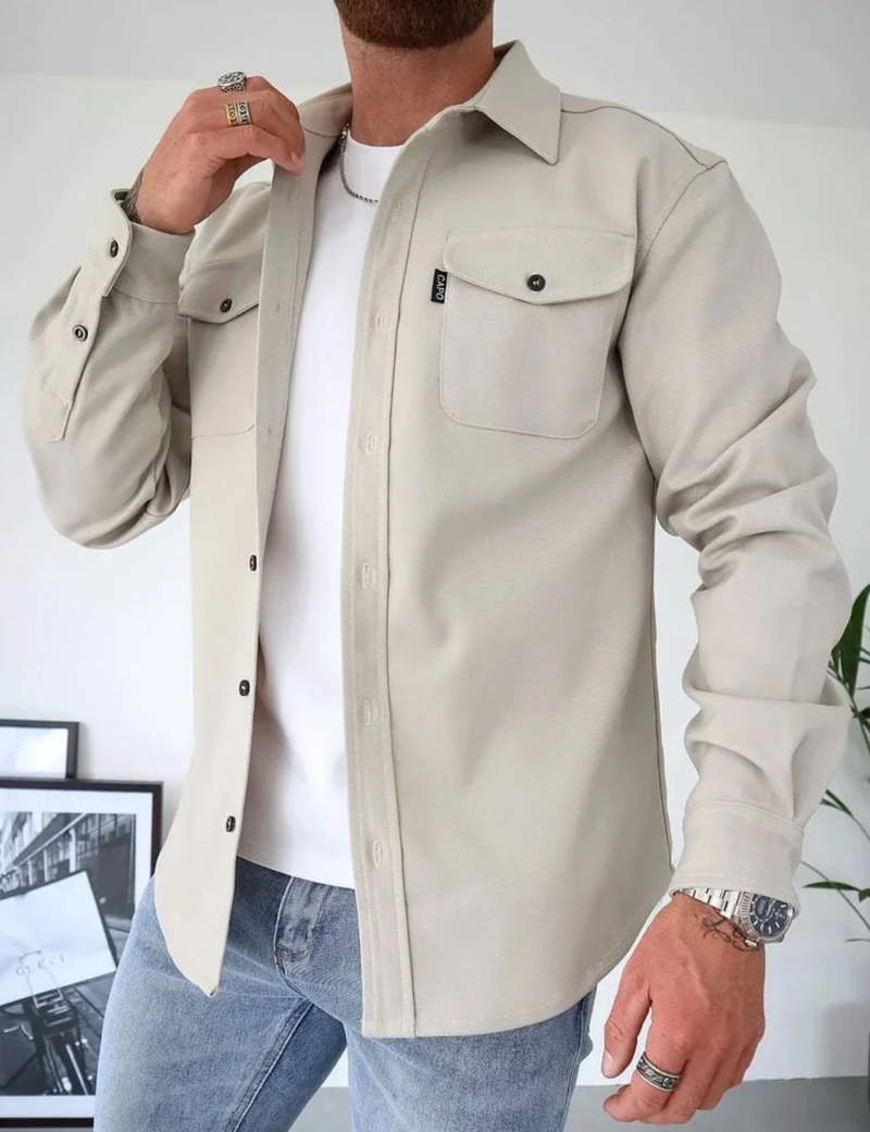 Rocco Casual Heren Overhemd – Comfortabel, Stijlvol & Perfect Voor Lente Laagjes
