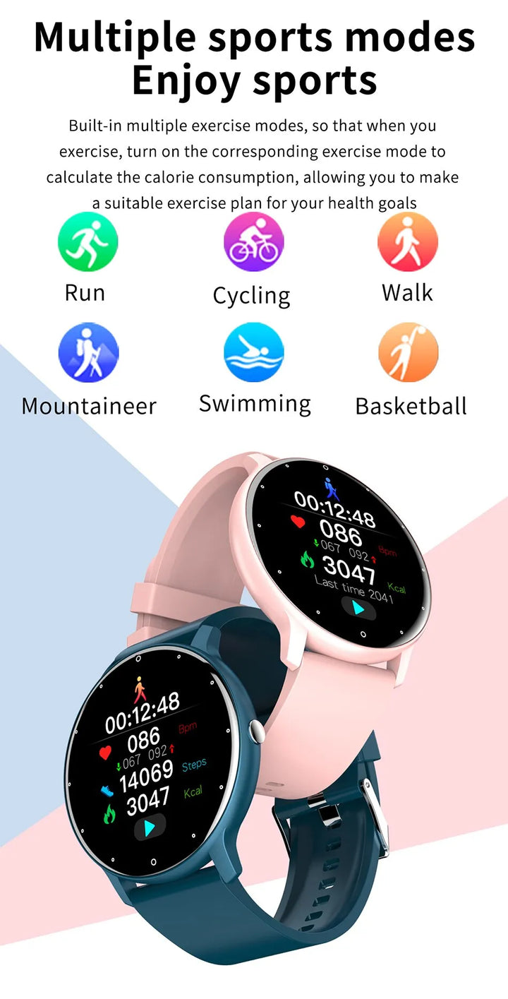 Sammy Jackson™ Sportieve Smartwatch | Track je prestaties overal en altijd!