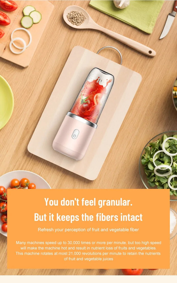 Sammy Jackson™ Portable Blender | Electric Juice Extractor