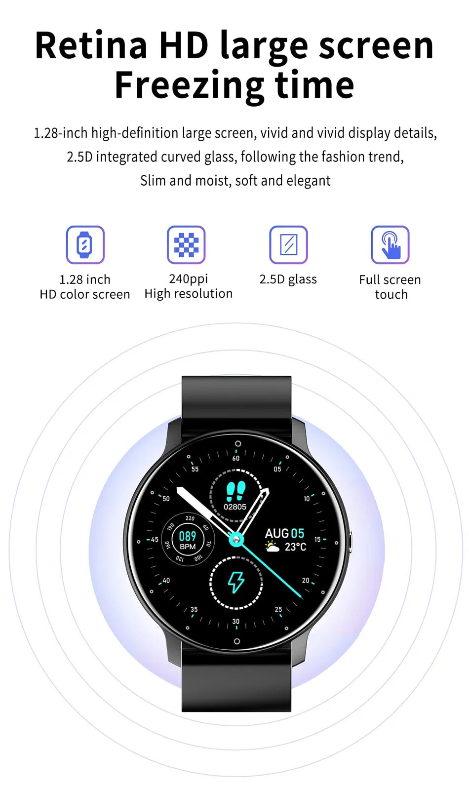 Sammy Jackson™ Sportieve Smartwatch | Track je prestaties overal en altijd!