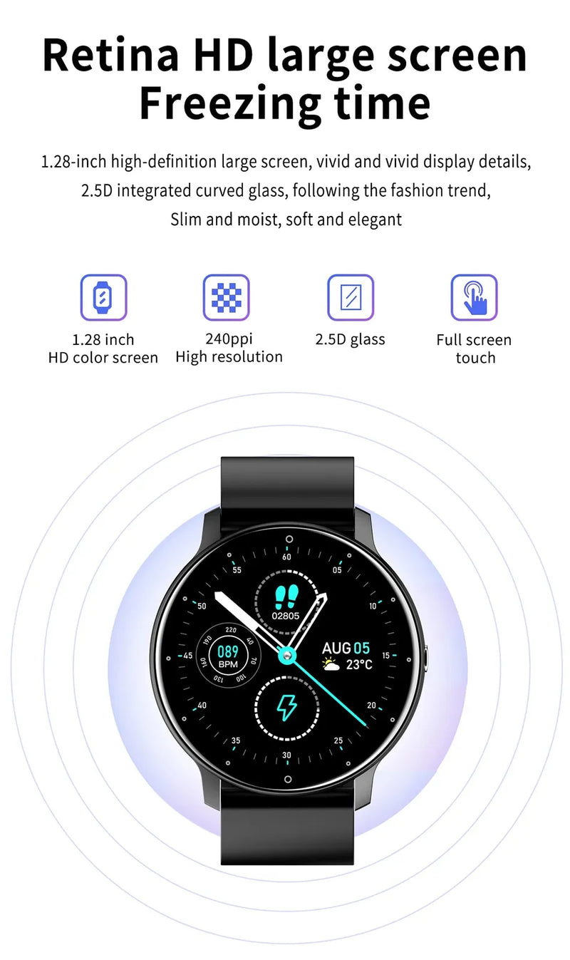 Sammy Jackson™ Sportieve Smartwatch | Track je prestaties overal en altijd!