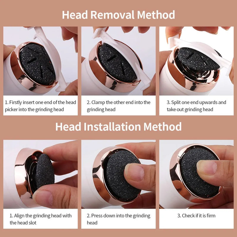 Sammy Jackson™ Eelt Remover | Oplaadbaar verzorgingshulpmiddel
