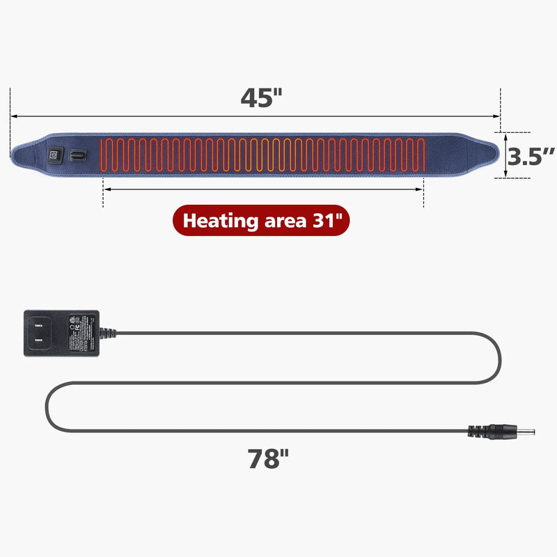 Sammy Jackson™ Heating Pad | Warme, complete pijnverlichting