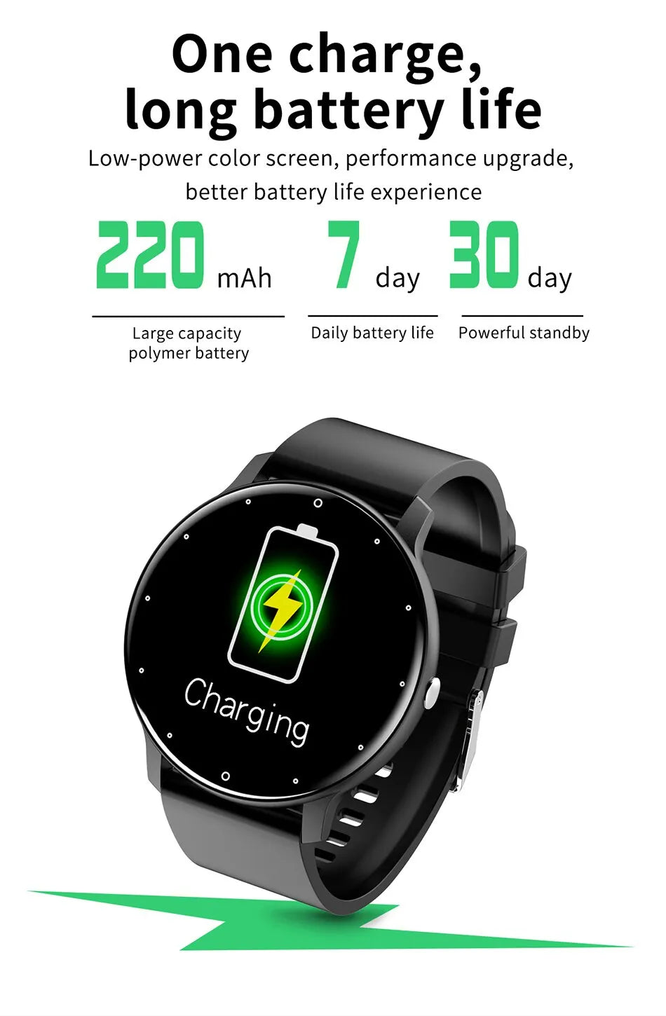 Sammy Jackson™ Sportieve Smartwatch | Track je prestaties overal en altijd!