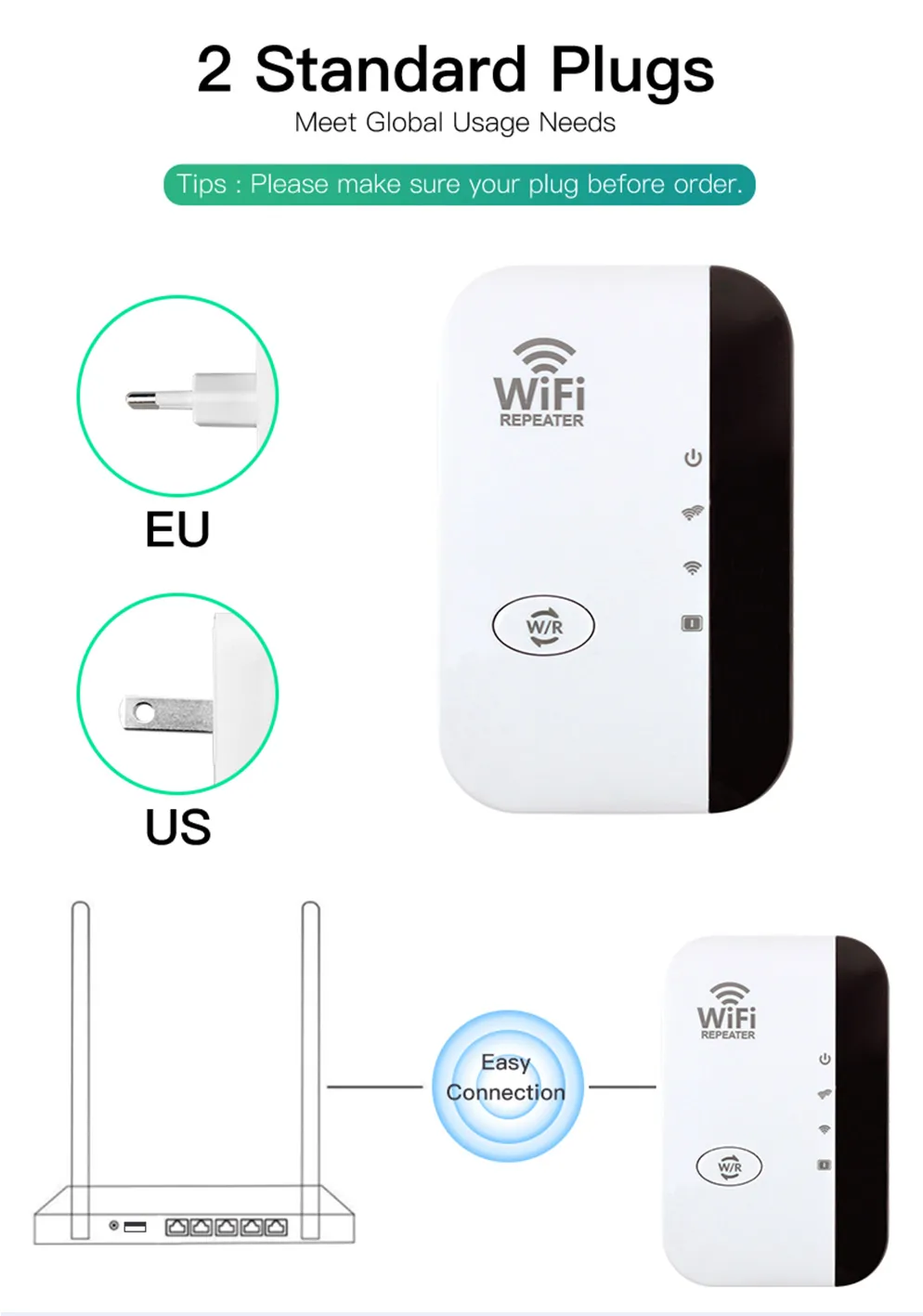 Sammy Jackson™ WiFi Booster | External WiFi Extender