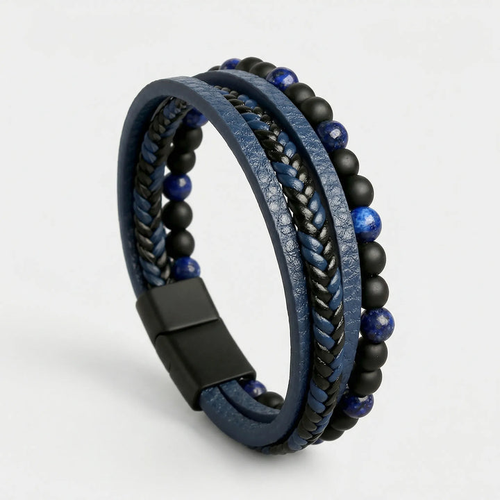 Mehrreihiges Herrenarmband - Jari