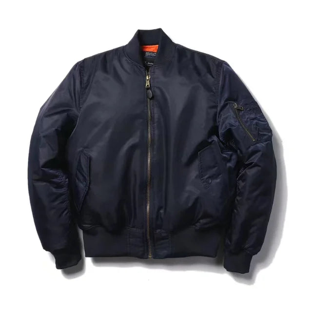 Unisex Premium kurtka bomber z zamkiem - Alex