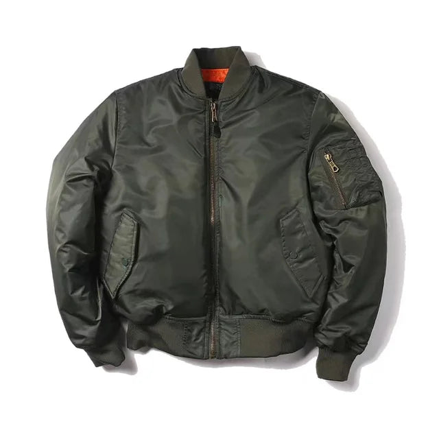 Unisex Premium kurtka bomber z zamkiem - Alex