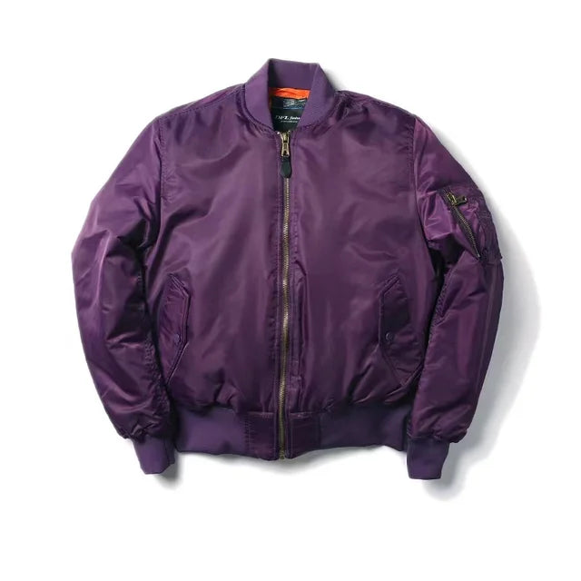 Unisex Premium kurtka bomber z zamkiem - Alex