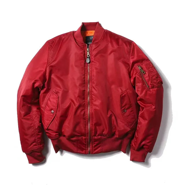 Unisex Premium kurtka bomber z zamkiem - Alex